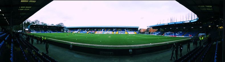 Gigg Lane, home of Bury FC
