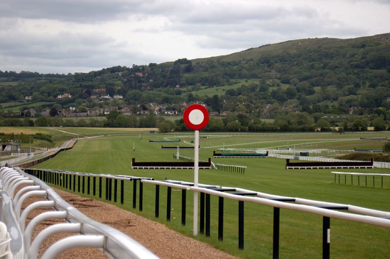 Cheltenham finish line
