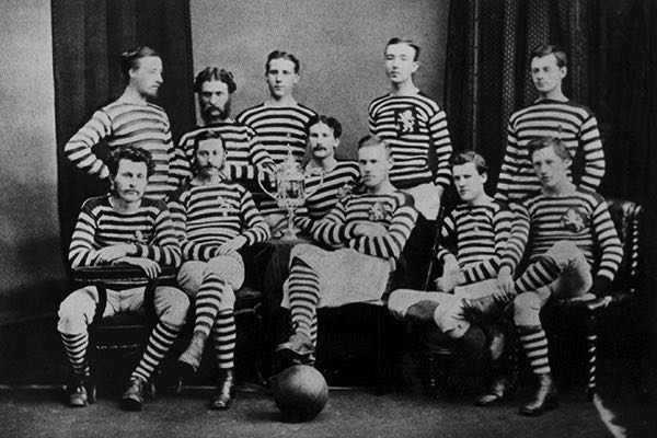 Queen's Park FC in 1874