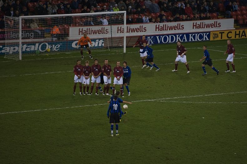 Sheffield FC celebrating their 150th anniversary in 2007