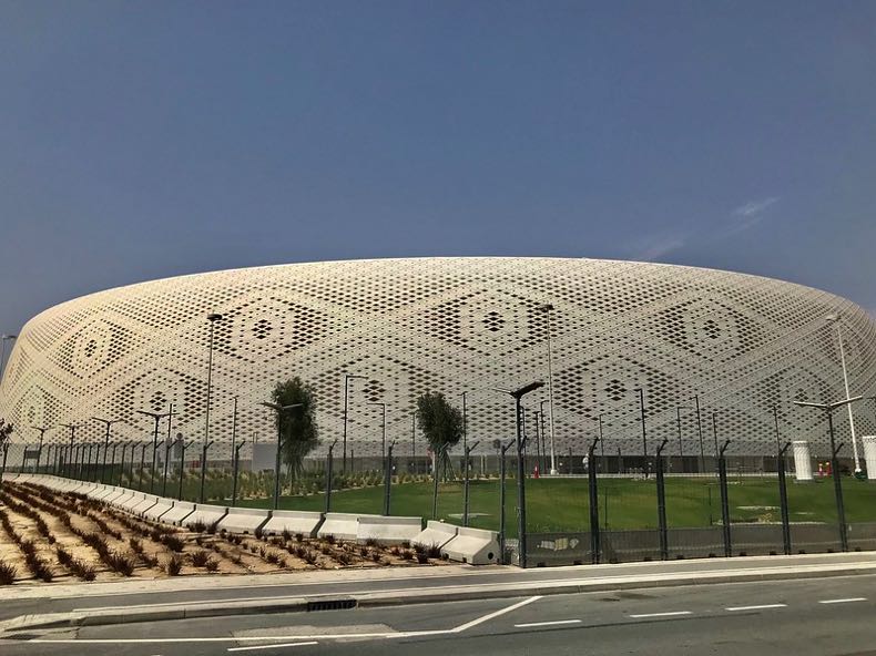 Al Thumama Stadium in Qatar
