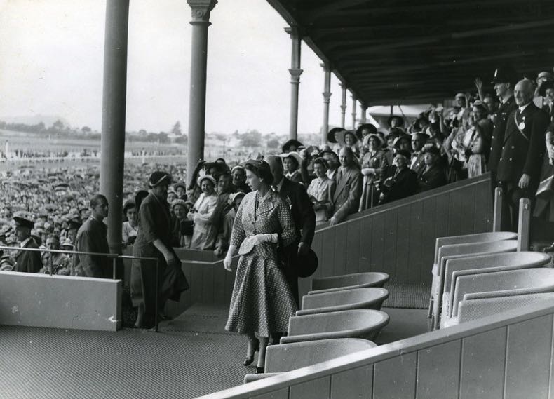 Queen Elizabeth II at the races