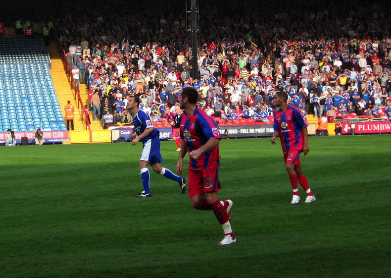 Crystal Palace action shot