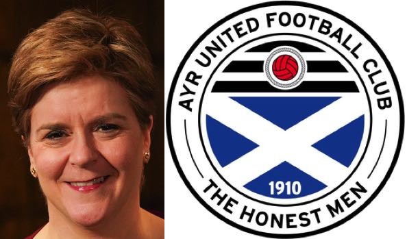 Nicola Sturgeon Ayr United