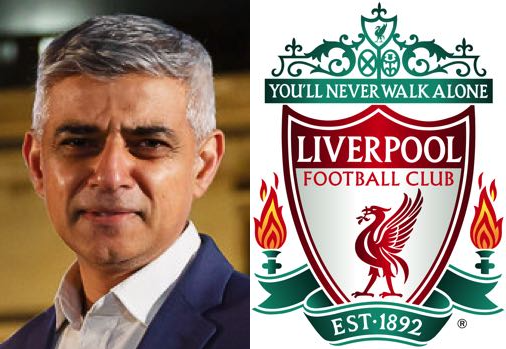 Sadiq Khan Liverpool