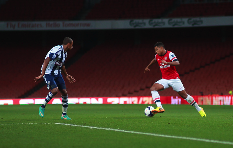 West Bromwich action shot